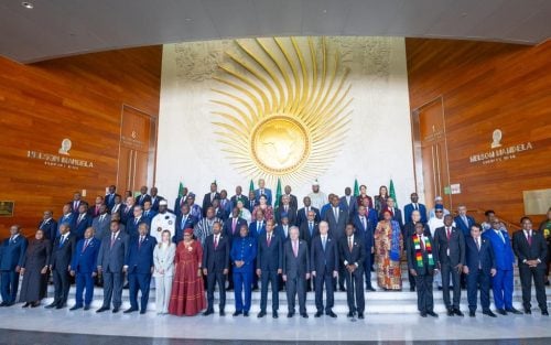 Leaders during the 39th African Union Summit in Addis Ababa. PHOTO/@_AfricanUnion/X