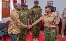 Murkomen lauds female police officer promoted after serving as the