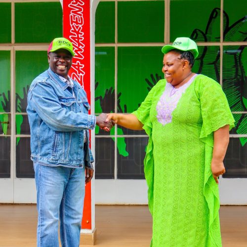 Rigathi Gachagua welcomes Esther Gathogo to the Democracy for Citizens Party (DCP). PHOTO/@rigathi /X