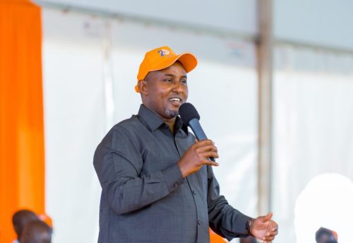 National Assembly Minority Leader Junet Mohamed during a past function. PHOTO/https://www.facebook.com/JunetMohmed