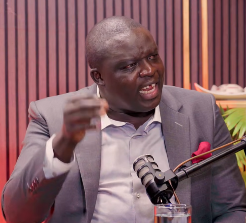 David Osiany while speaking during an intervuew aired on Friday, February 27, 2026. PHOTO//Screengrab by People Daily