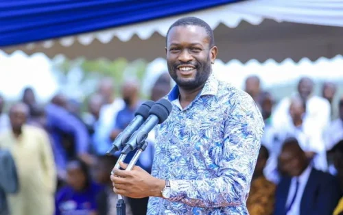 Nairobi Senator Edwin Sifuna at a past event. PHOTO/@edwinsifuna/X