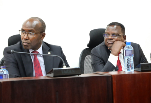 Members of the Senate County Public Accounts Committee during a session on the county’s 2024/25 audit report at Parliament Buildings on Wednesday, February 4, 2026. PHOTO/https://www.facebook.com/ParliamentKE
