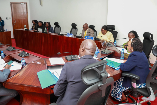 The Senate Standing Committee on Education engaged education professionals and the Council of Governors during a meeting at Bunge Tower on February 3, 2026. PHOTO/https://www.facebook.com/ParliamentKE