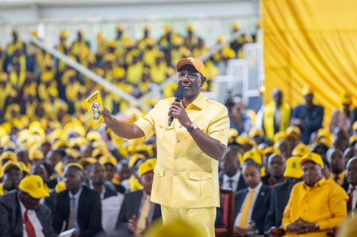William Ruto during a meeting with 12,353 UDA aspirants for the 2027 General Election at State House, on Wednesday, February 4, 2026, Nairobi. PHOTO/@WilliamsRuto/X
