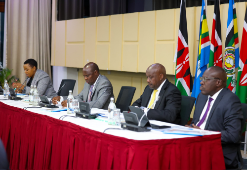 Chief of Staff and Head of the Public Service Felix Kosgei addresses Principal Secretaries during the first monthly meeting of 2026 at State House, Nairobi, on Wednesday, February 4, 2026. PHOTO/@koske_felix/X