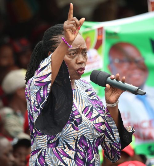 Martha Karua addressing a rally at Mai-Mahiu in Nakuru County on Friday, February 27, 2026. PHOTO/https://www.facebook.com/DPGachagua