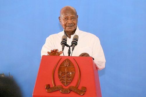 Ugandan President Yoweri Museveni during his recent visit to Tanzania. PHOTO/@KagutaMuseveni/X