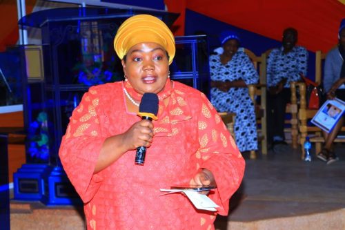 Caroline Muriuki during a past event. PHOTO/https://www.facebook.com/Hon Carole Karimi