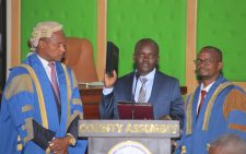 Newly elected Mbeere North MCAs take oath of office