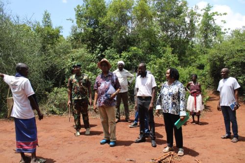 Public Petitions Committee tours Kaya Kauma. PHOTO//https://web.facebook.com/ParliamentKE/FB