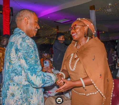 Embakasi East MP Babu Owino with his Githunguri counterpart Gathoni Wamuchomba during a past event. PHOTO/https://web.facebook.com/HonGathoniWamuchombaHSCMP