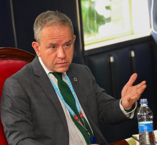 Stephen Jackson during a past event. PHOTO/@NPSOfficial_KE/X