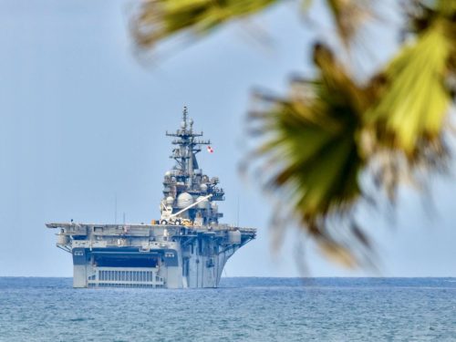 A US Navy warship. PHOTO/@WarshipCam/X