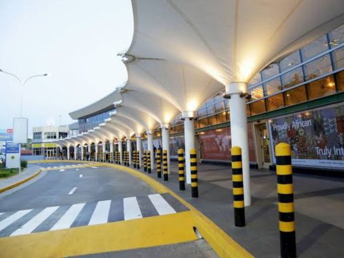 Jomo Kenyatta International Airport. PHOTO/@AfricaFirsts/X