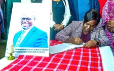 Governors visit Johana Ng’eno’s Karen home to pay their tributes
