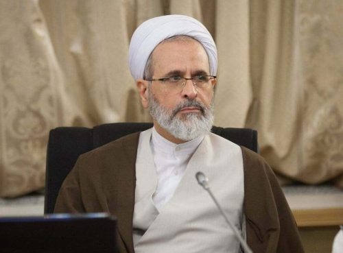 Ayatollah Alireza Arafi in a past event. PHOTO/@RedMarkar/X