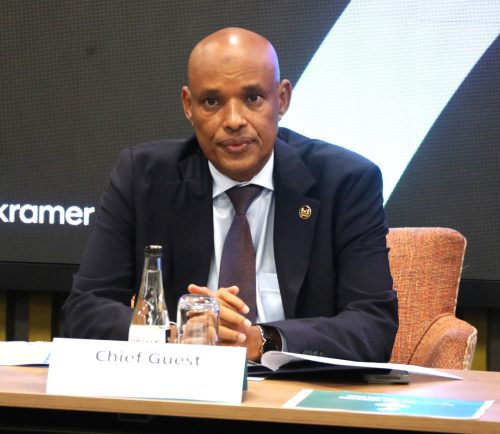 DCI Boss Mohamed Amin in a past event. PHOTO/@DCI_Kenya/X