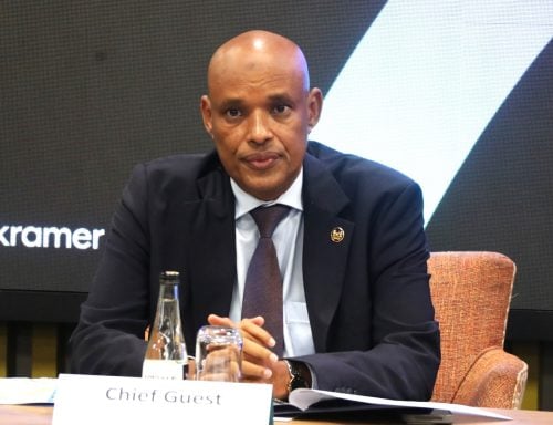 DCI Boss Mohamed Amin in a past event. PHOTO/@DCI_Kenya/X