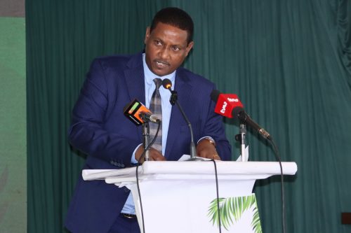 NEMA Director General, Dr. Mamo B. Mamo during a past event. PHOTO/@NemaKenya/X