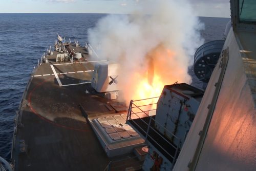 US warship. PHOTO/@CENTCOM