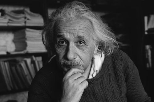 Albert Einstein in his later years. PHOTO/@readswithravi/X
