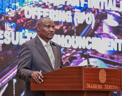 John Mbadi during the IPO announcement. PHOTO/@KeTreasury/X
