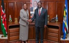 Mudavadi meets Monica Juma as she prepares to take up UN leadership role