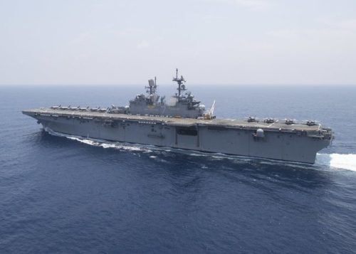 A US Navy warship. PHOTO/@Global_Mil_Info/X