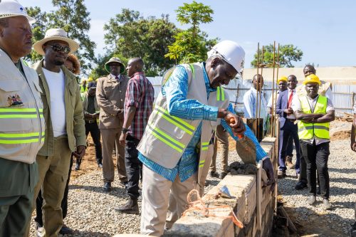 President William Ruto during the launch of Budalang’i Modern Market Busia County on March 16, 2026. PHOTO/@WilliamsRuto/X