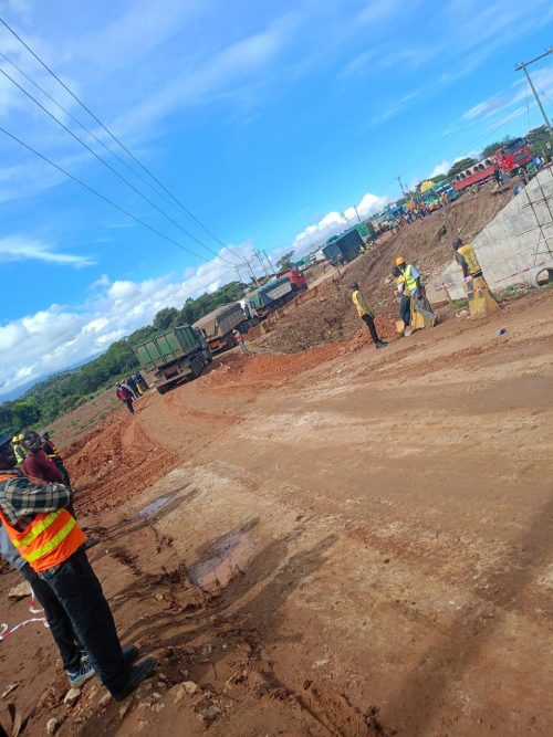the Chapareria – Morpus section, situated approximately 1 km from Morpus. PHOTO/@KeNHAKenya/X