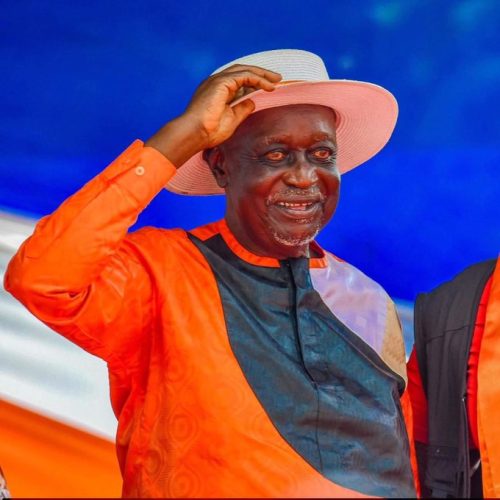 Oburu Odinga during an event. PHOTO@HonWetangula/X