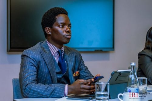 Kasmuel McOure during a past event. PHOTO/@_KasKazini/X