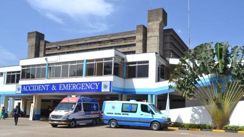 Kenya National Hospital Accident and Emergency Unit. PHOTO/@KNH_hospital/X