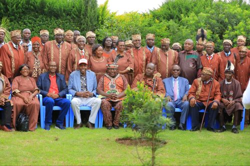Fred Matiangi during his engagement with the Kisii Council of Elders at his Nyamira home on Thursday, March 19, 2026: PHOTO/@RealMatiangi/X