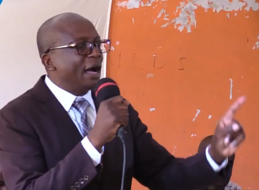 Secretary General of KNUT Kakamega North, Shadrack Muyaka. PHOTO/Screengrab by People Daily Digital