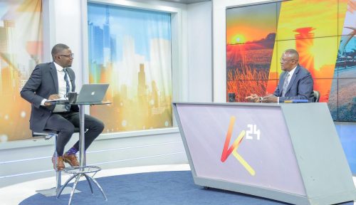 Former Deputy Chief of Staff Eliud Owalo during his interview with K24 TV on Monday, March 16, 2026. PHOTO/@EliudOwalo/X