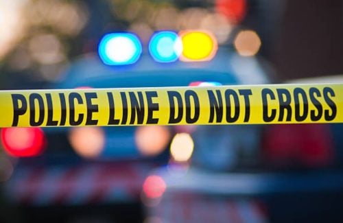 A yellow tape at a crime scene. Image used for representation purposes. PHOTO/@DCI_Kenya/X