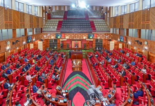 Senate during a past session.PHOTO/@Senate_KE/X