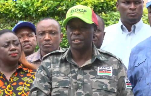 Former Deputy President Rigathi Gachagua during a presser in Makueni in Tuesday, March 31, 2026. PHOTO/https://www.facebook.com/DPGachagua/FB