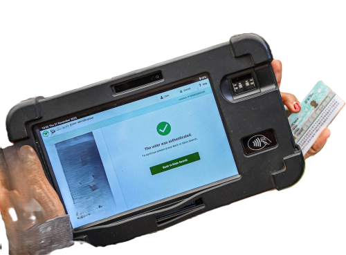 Smartmatic KIEMS kit used by the IEBC. PHOTO/@grok/X