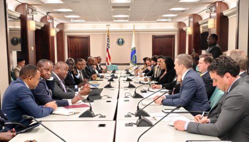 Ongoing engagement between Kenya energy officials and the US Department of Energy during a bilateral session: PHOTO/@AlexKWachira/X