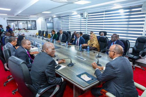Ongoing consultative meeting with the CEOs of Level 6 National Referral Hospitals, leadership of KEMSA and SHA: PHOTO/@HonAdenDuale/X