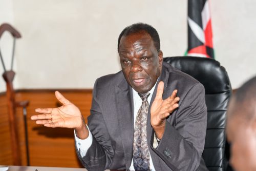 CS for Cooperatives and MSMEs Development, Wycliffe Oparanya: PHOTO/@DrOparanya/X