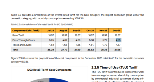 Part of the EPRA report. PHOTO/Screebgrab by People Daily Digital/https://www.epra.go.ke/sites/default/files/2026-03/Biannual%20Statistics%20Report%202025-2026_0.pdf/website