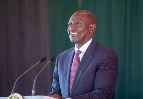 President William Ruto during a past event. PHOTO/https://www.facebook.com/williamsamoei