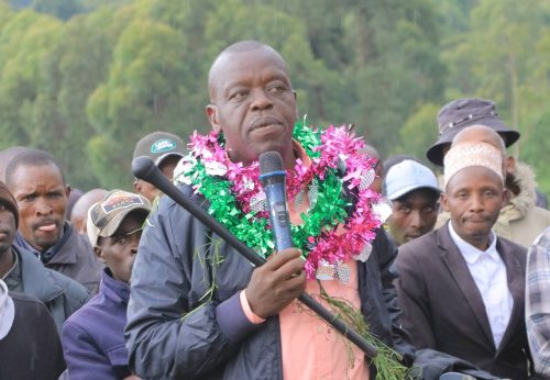 United Democratic Alliance (UDA) nominee for the upcoming Emurua Dikirr by-election, David Keter, during his past rally: PHOTO/https://www.facebook.com/keter.david.735