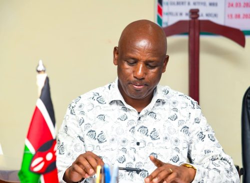 Charles Kamuren during a past event. PHOTO/https://www.facebook.com/Hon Charles Kamuren, CBS.