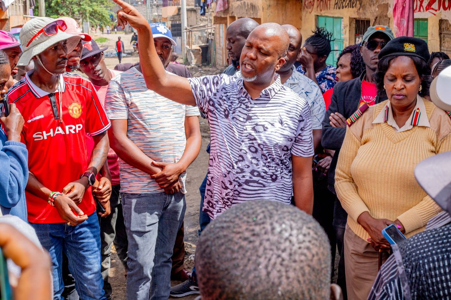 Embakasi West Member of Parliament Mark Mwenje