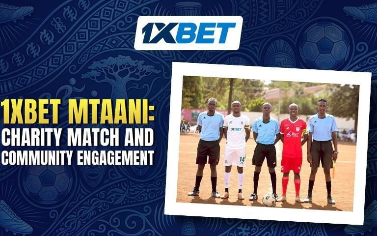 1xBet Mtaani in Mathare: Charity match, mentorship, and community support through football